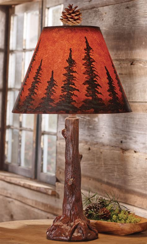 Bear trap 3 cabin in advance to get rid of all the troubles and fuss in the future. Sunset Pines Tree Trunk Lamp