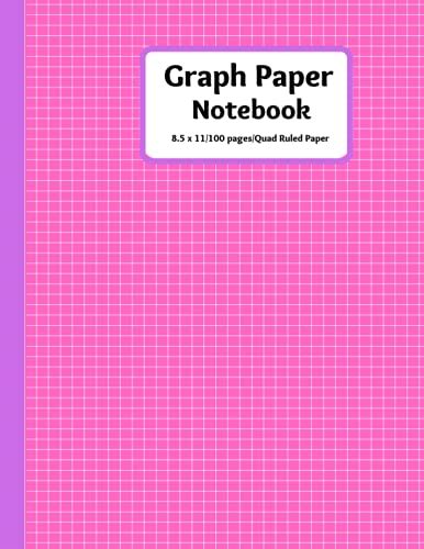 Graph Paper Notebook 5x5 Quad Ruled Grid Paper Notebook Grid Paper