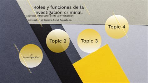 Aspectos Introductorios De La Investigaci N Criminal En El Sistema