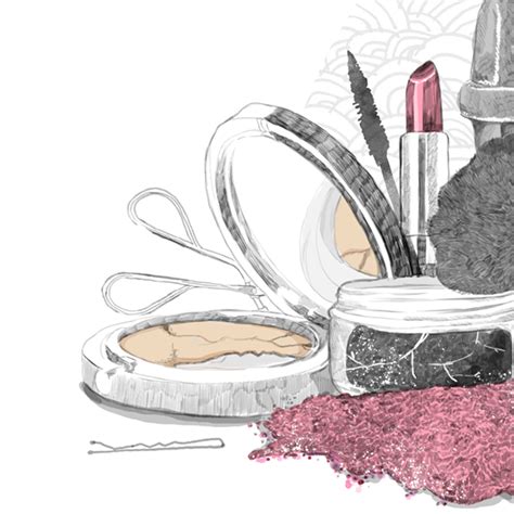 New Artwork For Company Magazine And Comissions Makeup Illustration