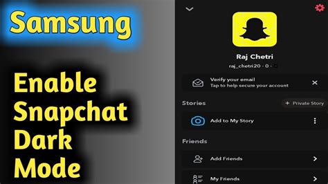 For example, snapchat does not yet offer support for dark mode. How to Enable Snapchat Dark Mode in Samsung Phone - YouTube