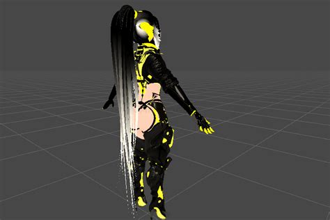 Edra Cyborggirl V 3 NSFW VRModels 3D Models For VR AR And CG Projects