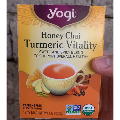Yogi Turmeric Vitality Tea Drink Shopee Philippines