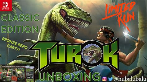 TUROK CLASSIC EDITION 43 Limited Run Games Nintendo Switch Unboxing