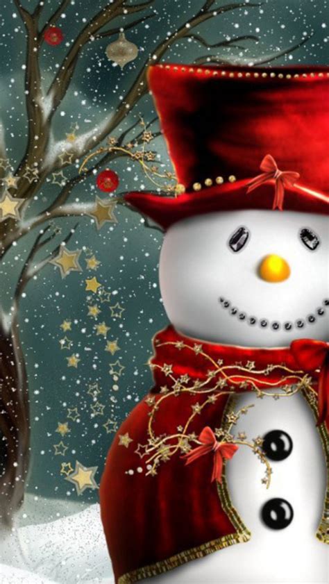 Free Download Desktop Wallpaper Of Cute Christmas Snowman
