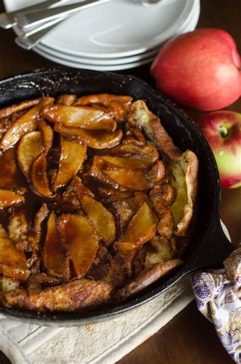 Oven Baked Apple Pancake Go Go Go Gourmet