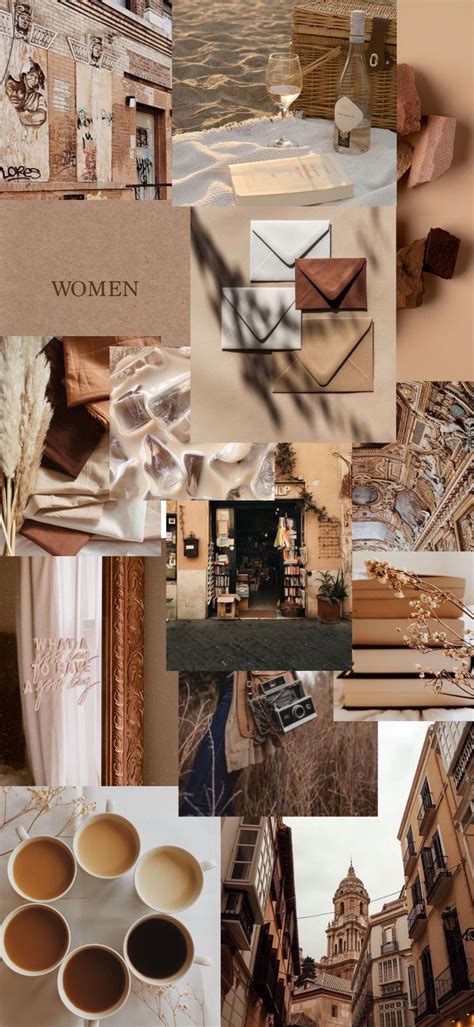 {} follow for more @spring._.glow._.wallpapers. Brown/tan/beige aesthetic lock screen in 2020 | Macbook ...