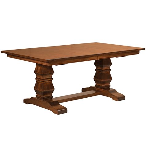 Walden Trestle Amish Table Amish Dining Room Furniture Cabinfield