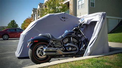 The Bike Shield Motorcycle Shelter Garage Shed Storage
