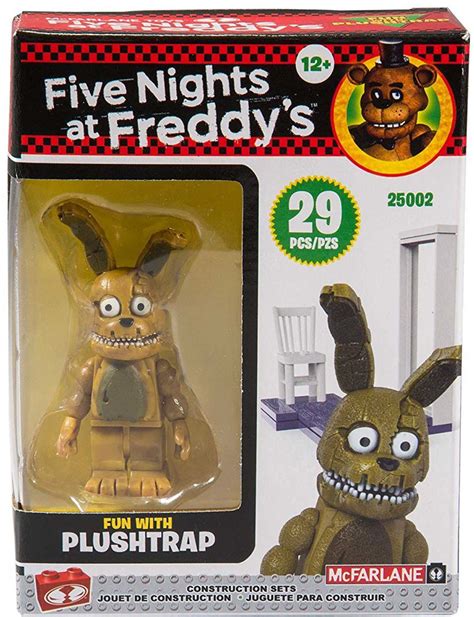 Mcfarlane Toys Five Nights At Freddys Fun With Plushtrap Build Set Toywiz