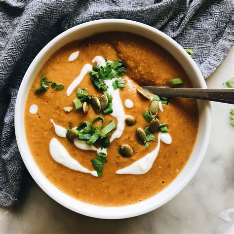 Garam Masala Spiced Sweet Potato And Carrot Soup The Healthy Hunter