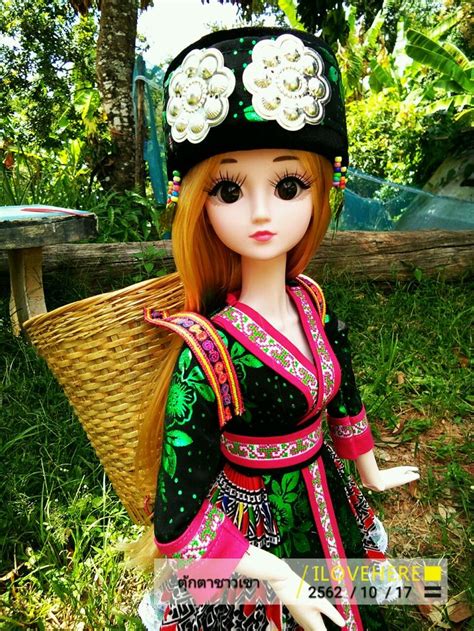 ปักพินโดย Mordollhouse ใน Hmong Doll ตุ้กตาชาวเขา