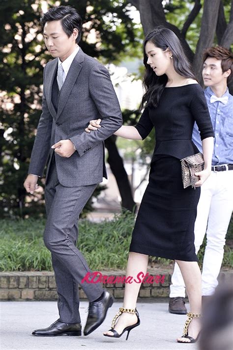 Husband And Wife Yeon Jung Hoon And Han Ga In At Lee Byung