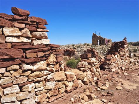 Two Guns Ghost Town In Diablo Canyon Stock Image Image Of West