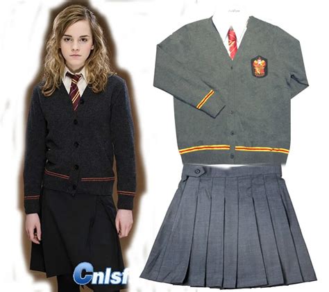 Gryffindor Hermione Cosplay Skirt Uniform Custom Made Topshirtskirt
