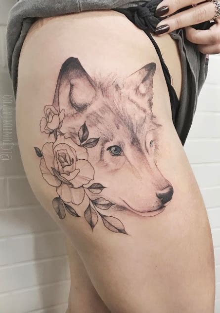 Cute Wolf Tattoo Inkstylemag
