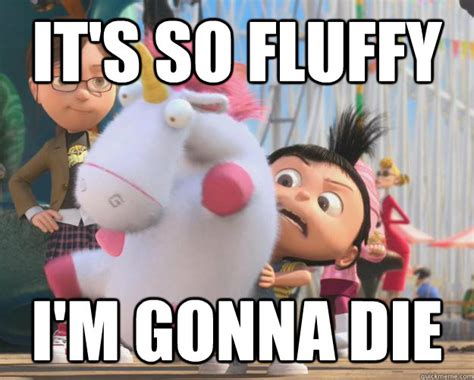 Its So Fluffy Im Gonna Die Agnes Quickmeme
