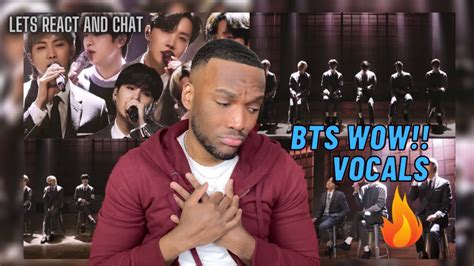 The Vocals Bts ‘fix You Coldplay Cover Mtv Unplugged Reaction K