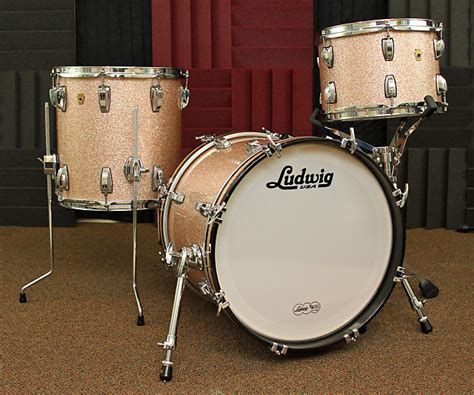 Ludwig Legacy Classic Bop Kit Champagne Sparkle Reverb