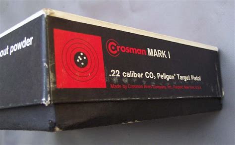 Crosman Mk1 Target Pistol W Box Papers Exc For Sale At