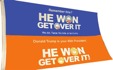He Won Get Over It Flag Product Details