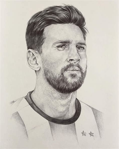 Lionel Messi Ronaldo Pencil Drawing Easy