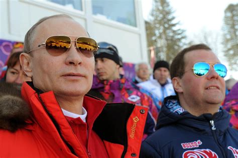 at the sochi olympics you have to be a russian politician to know it s not raining the