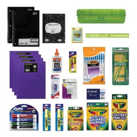 One Click School Supply Kit For Grades 3 5 23 Pc Ralphs