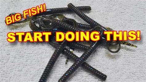 Bass Fishing Plastic Worms From Shore Video The Ultimate Bass