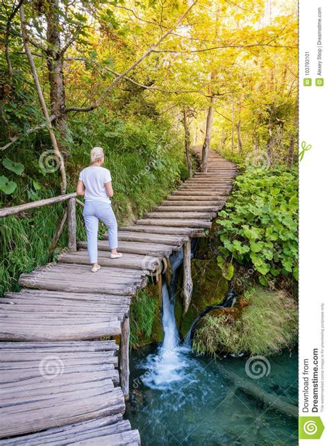 Plitvice Lakes National Park Stock Image Image Of Lakes Nature