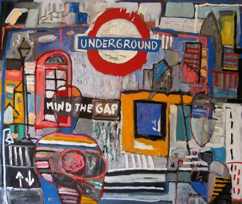 London Underground Limited Edition 1 Of 20 Printmaking By Xavi Garcia