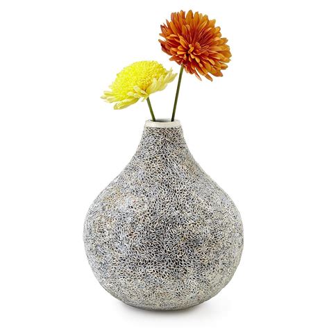 Recycled Paper Honeycomb Vase | Decorative Ceramic Vase | UncommonGoods