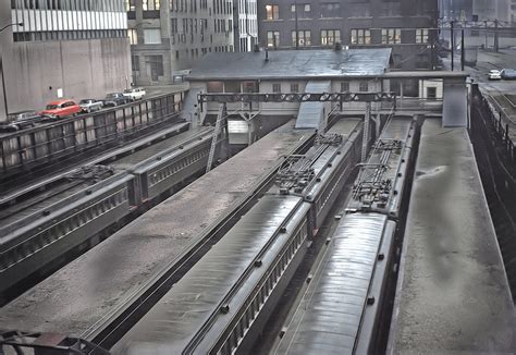Illinois Central Electric Cars At Randolph Street Station Flickr