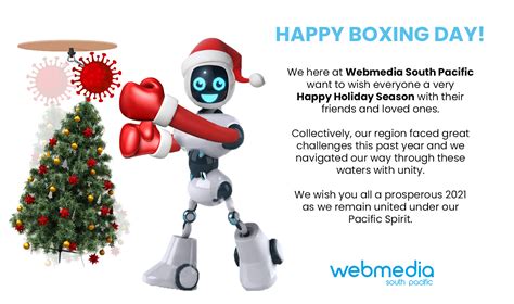 Happy Boxing Day Webmedia South Pacific