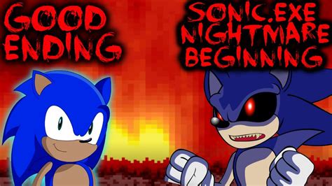 Sonicexe Nightmare Beginning Good Ending Everyone Survived Sonic