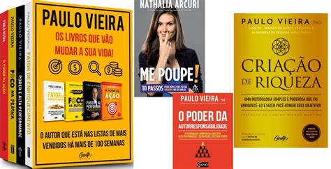 Box Paulo Vieira 4 Livros Box Especial Para Mudar Sua Vida Frete Grátis
