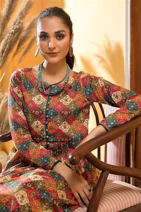 Latest Summer Kurti Designs And Tops Origins Collection 11