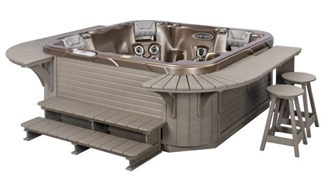 Surrounds Modular Decking For Hot Tubs And Spas