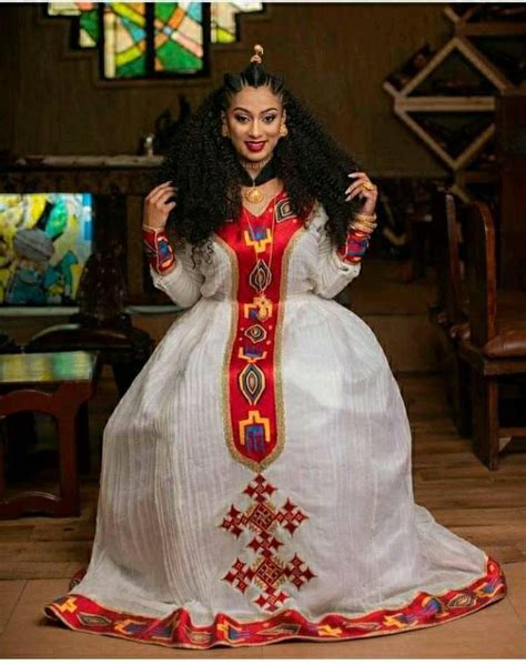 Amazing Red Fashionable Menenmodern Ethiopian Traditional Dresseritrean Dresshabesha Kemis