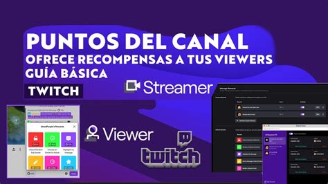 Gu A B Sica Puntos Del Canal En Twitch Ofrece Recompensas A Tus Viewers Youtube