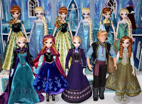 Frozen Limited Edition 17 Dolls Disney Store Purchases Flickr