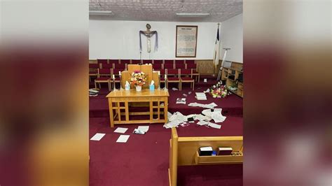 Officials Seek Information After Church Broken Into Vandalized Reward