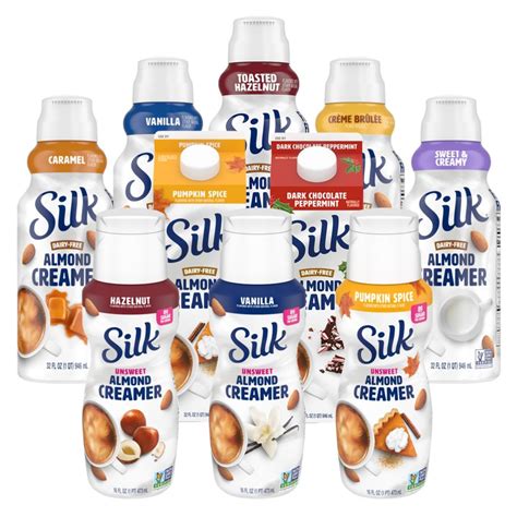 Silk Almond Creamer Reviews And Info 10 Dairy Free Flavors