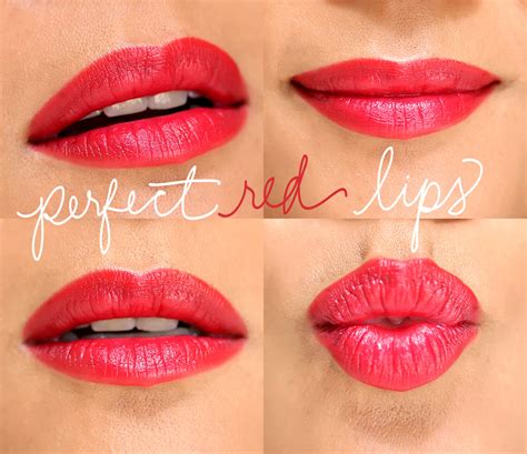 How To Do Perfect Red Lips Makeup And Beauty Blog