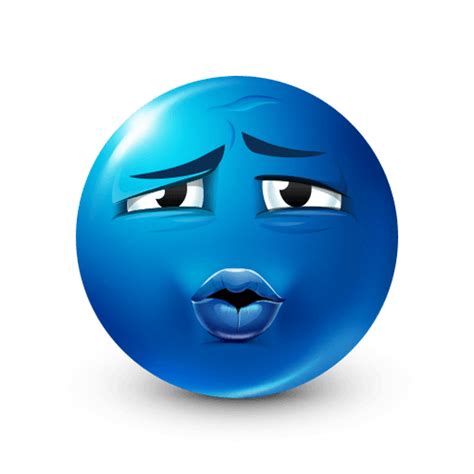 Ooh Blue Emoji