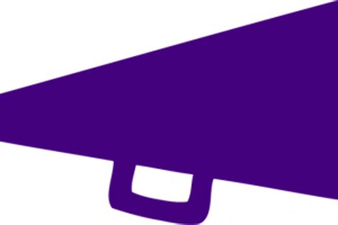 Download High Quality Megaphone Clipart Purple Transparent Png Images