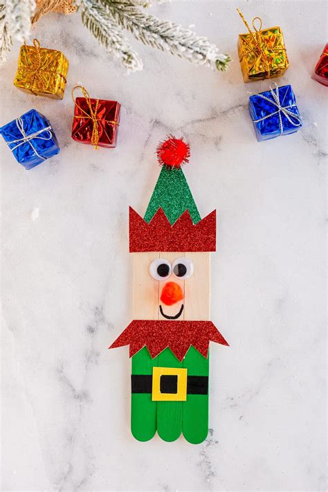 Diy Popsicle Stick Elf Made To Be A Momma