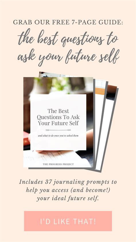 10 Questions To Ask Your Future Self — The Progress Project