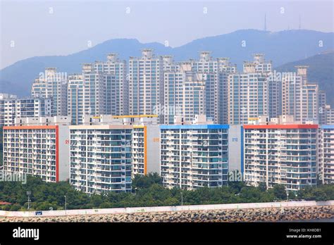 South Korea Busan Buildings Stock Photo Alamy