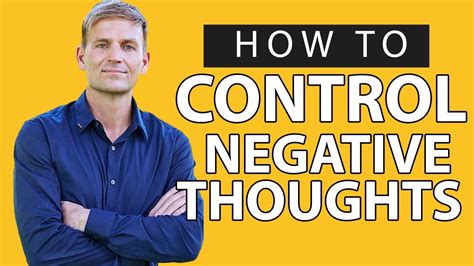 Mindset Expert Explains How To Control Your Negative Thoughts Trevor Moawad Youtube